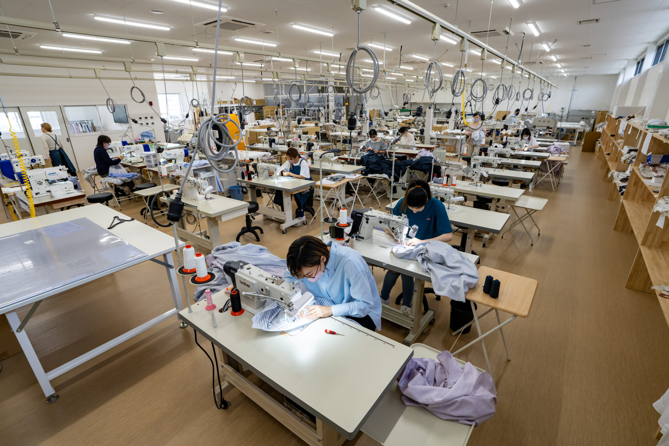 縫製工場・店舗見学