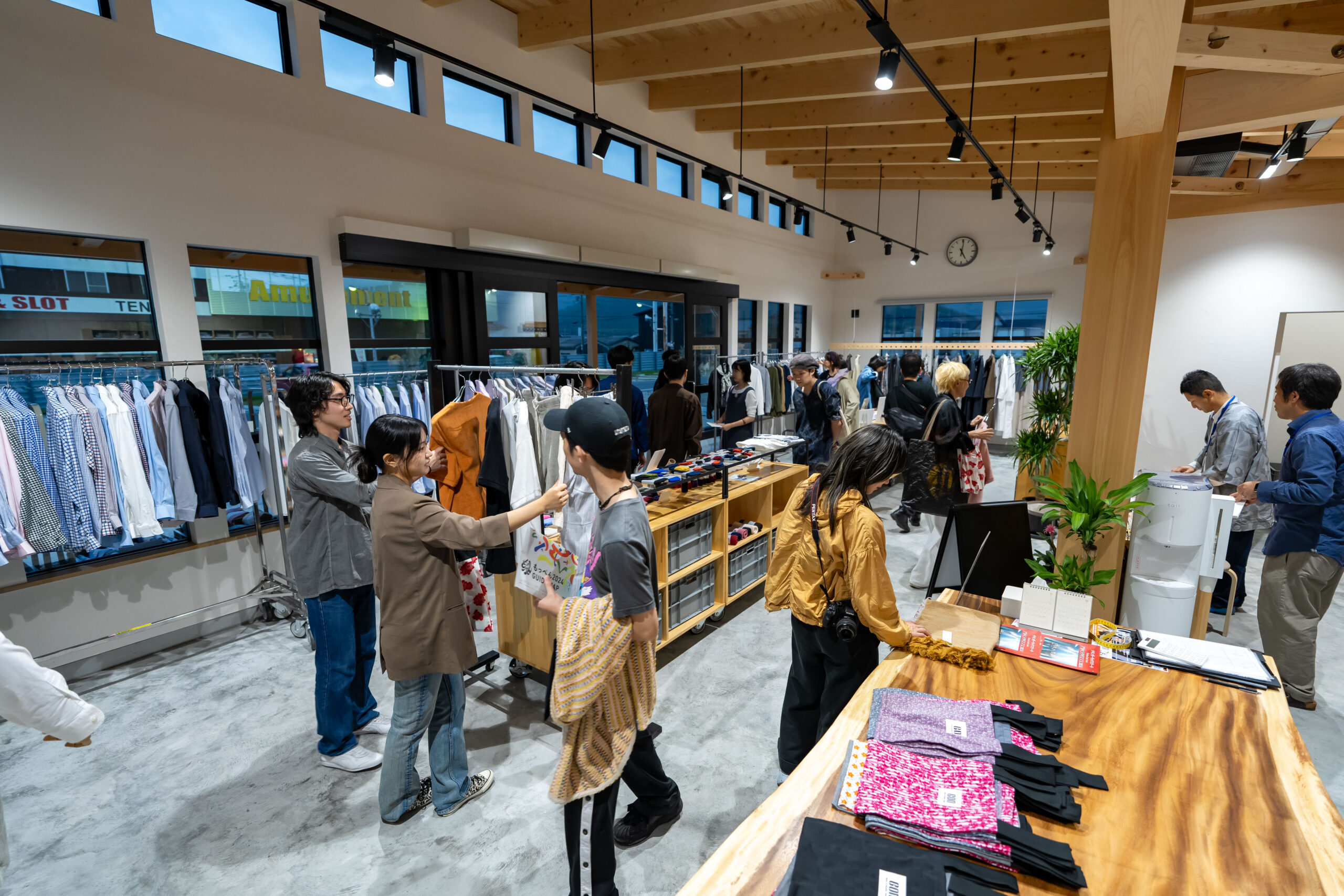 縫製工場・店舗見学