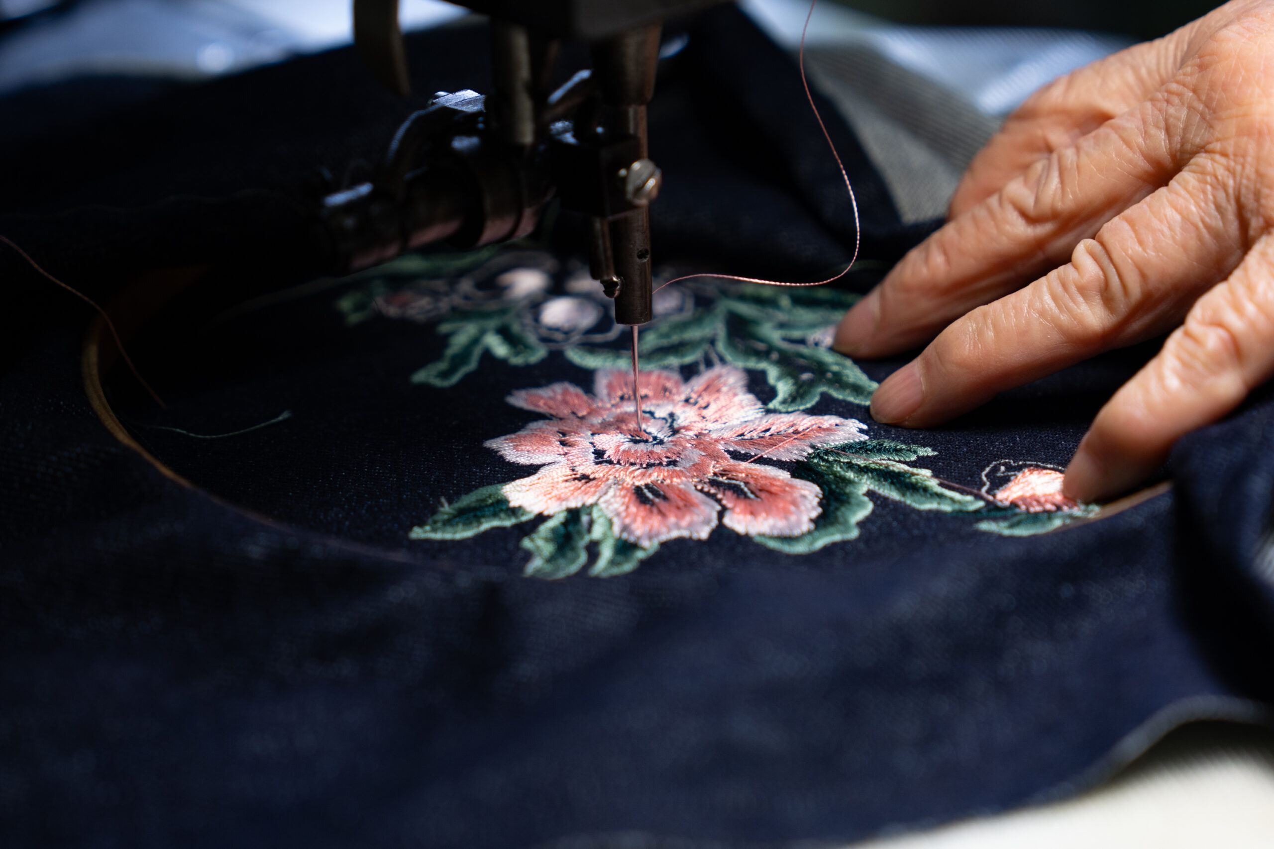小林刺繍　工場見学、物作り体験