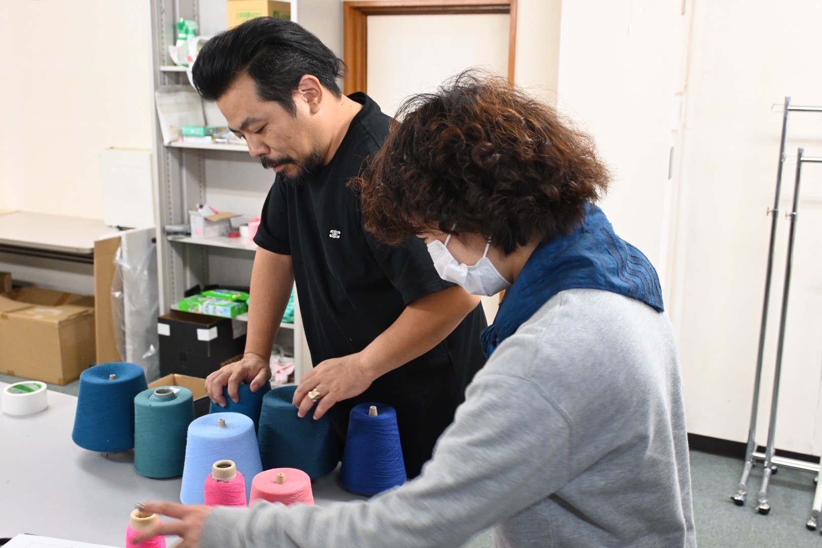 【播州織】自分だけのストール＆テキスタイルをつくろう！