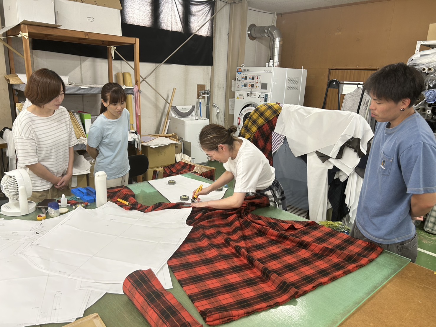 シャツが生まれる現場 見学会